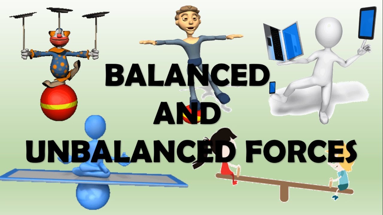 BALANCED AND UNBALANCED FORCES (tagalog)