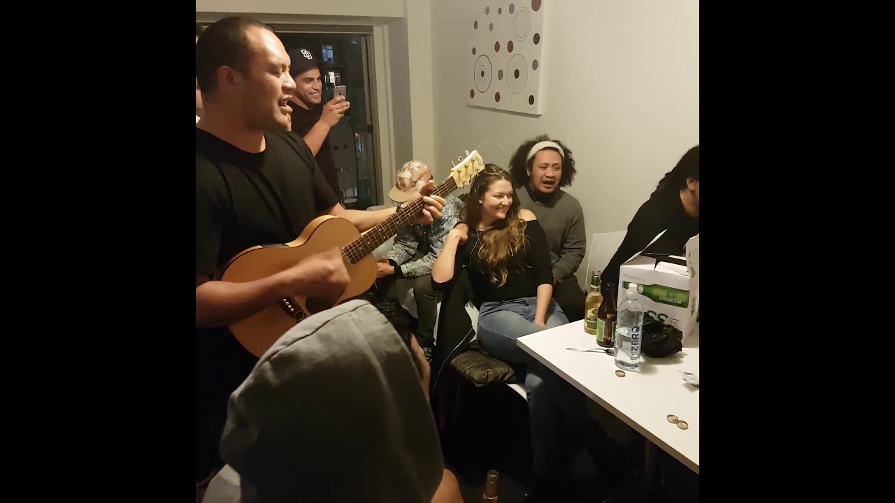 L A B, Kora, Maori Quartet, Mara TK sing War