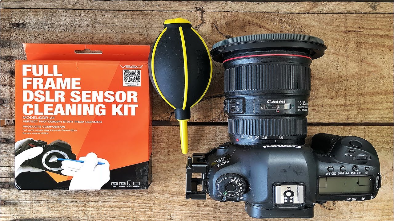 Как очистить сенсор камеры — DSLR Canon 5DIV