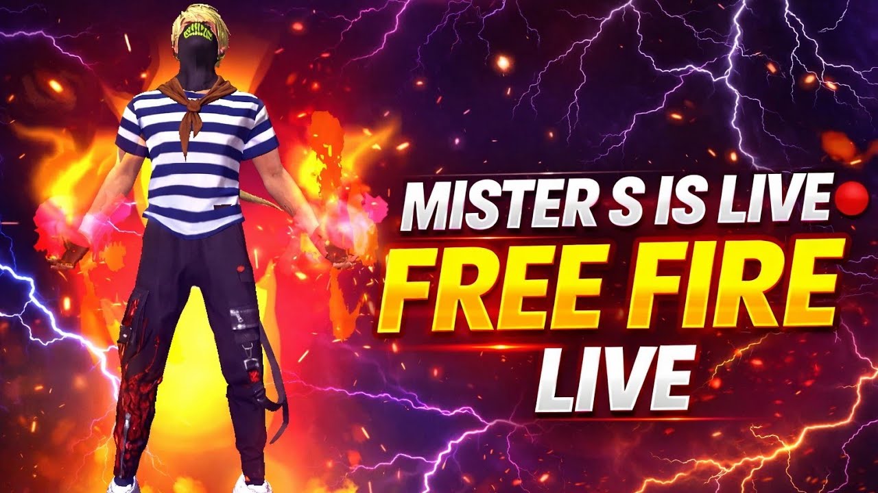 🔴 MISTER S IS LIVE | FREE FIRE LIVE GAMEPLAY | RANK PUSH + BOOYAH 🔥 #freefirelive #garenaFreeFire