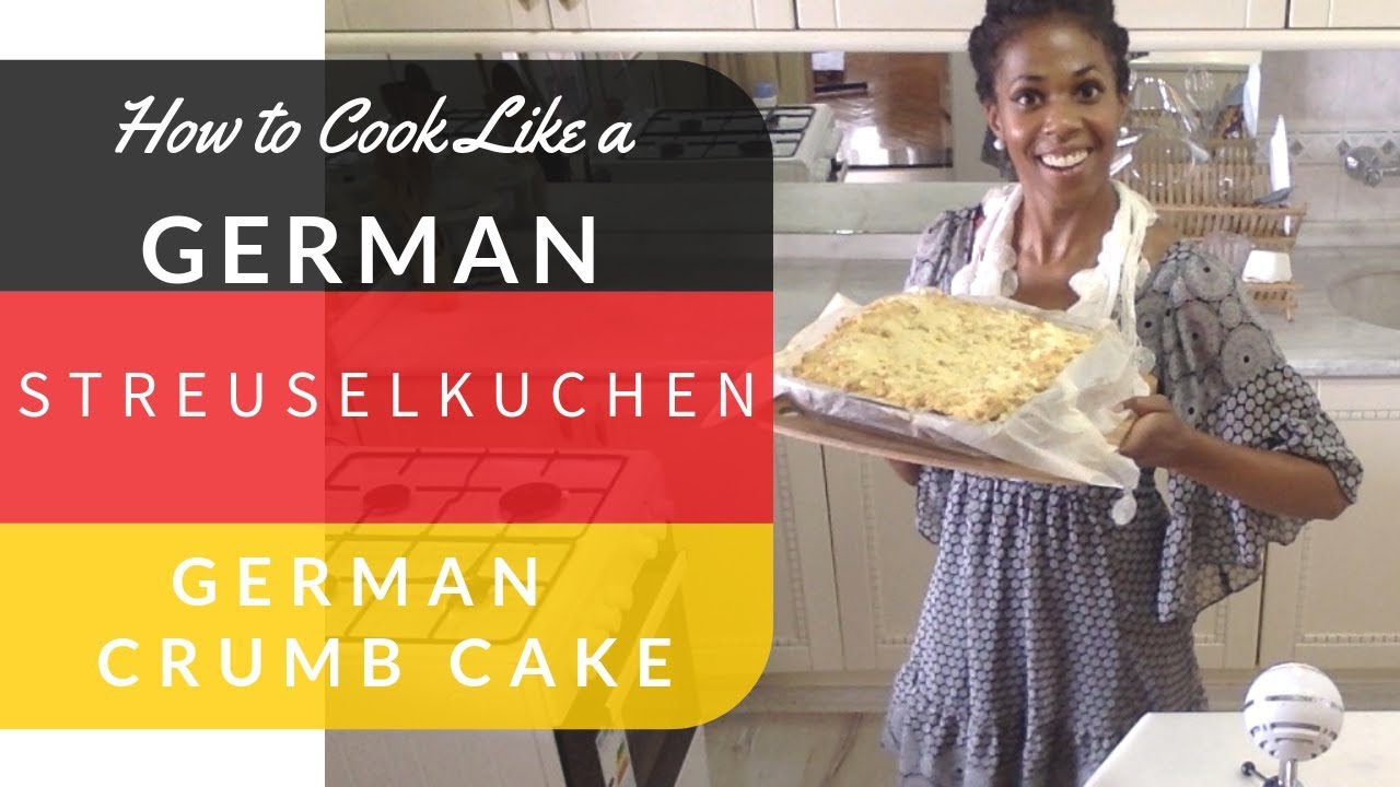 Streuselkuchen German Crumb Cake (Fluffy Vanilla Cake w/ Streusel! Perfect for Kaffee und Kuchen!)