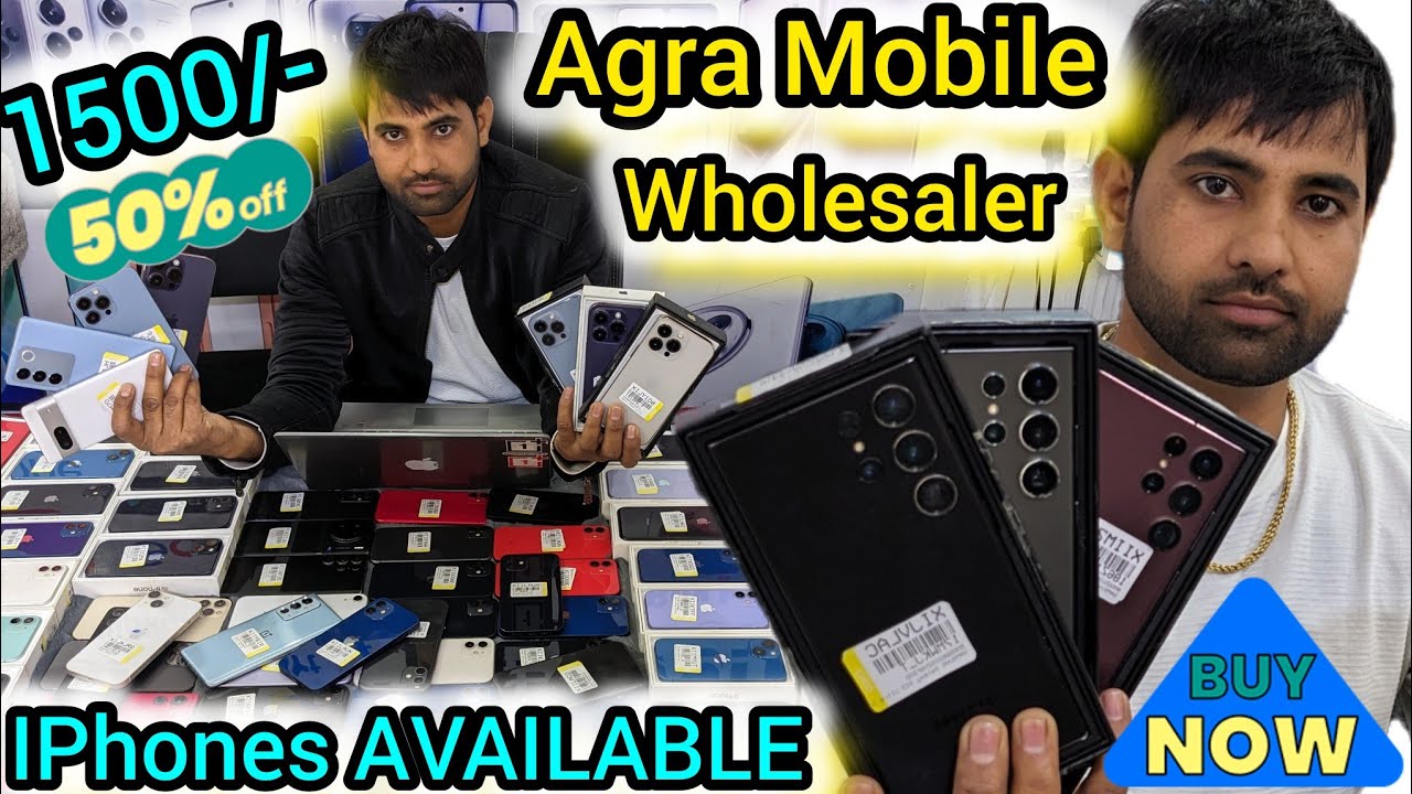 Agra के Famous Mobile Wholesaler || Prexo IPhones QC Pass New Mobiles 2025 || Single Piece Available