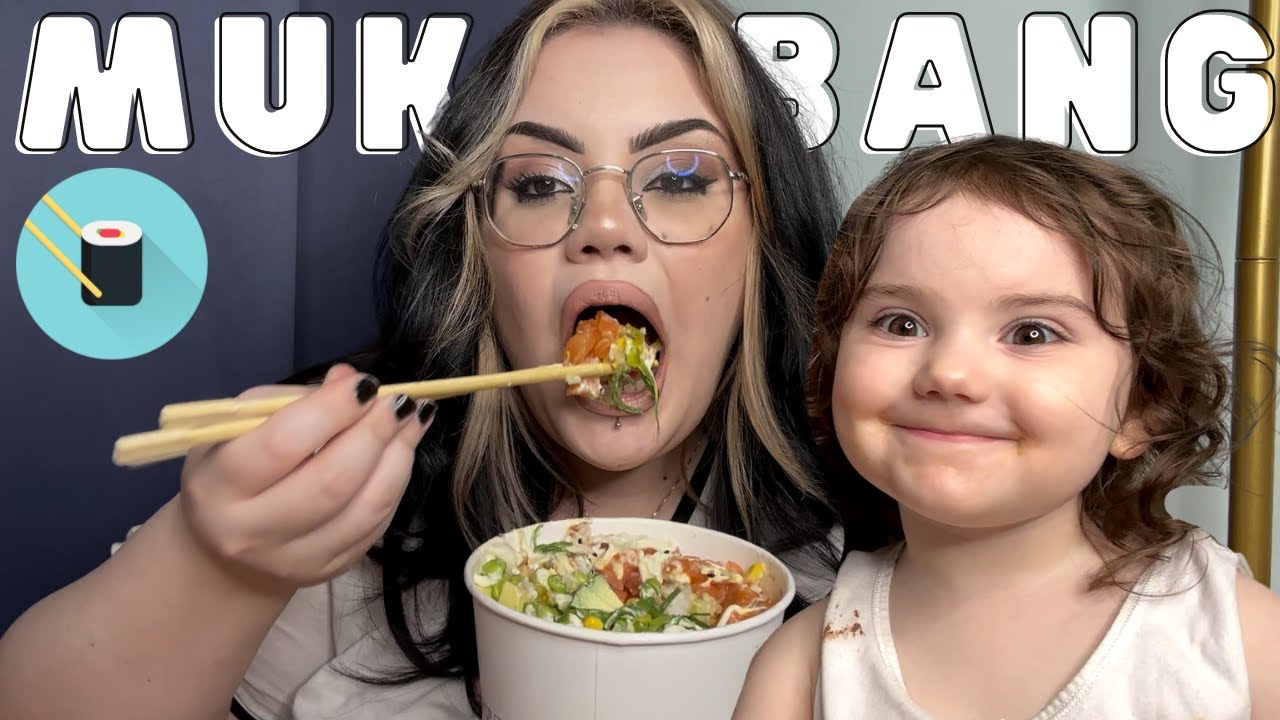 MANGIAMO INSIEME A LARA E ZOE POKE E SUSHI ! / chiara paradisi