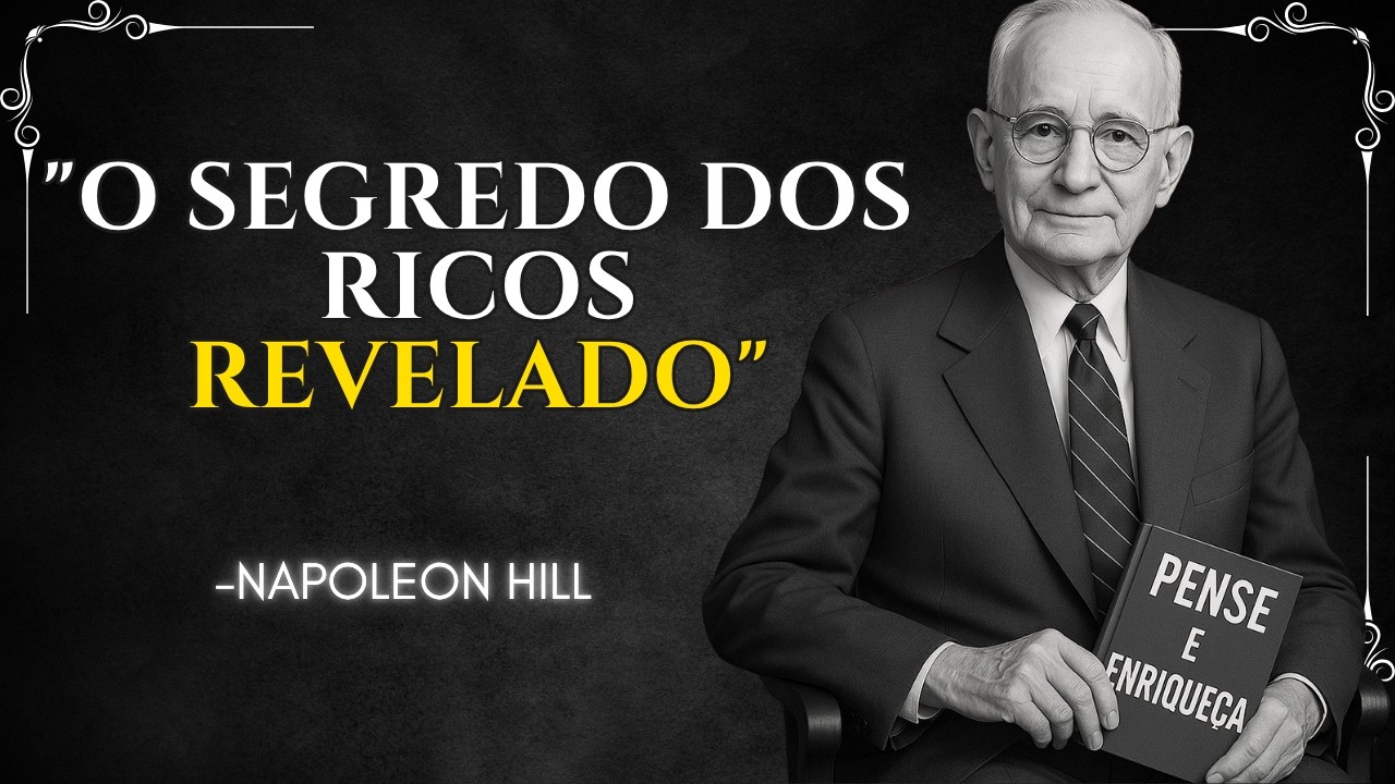 PENSE e AJA como um MILIONÁRIO em 90 DIAS -NAPOLEON HILL