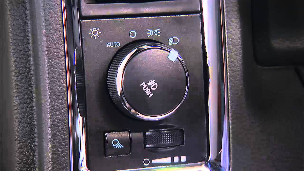 2014 Ram Truck | Headlight and Dimmer Controls