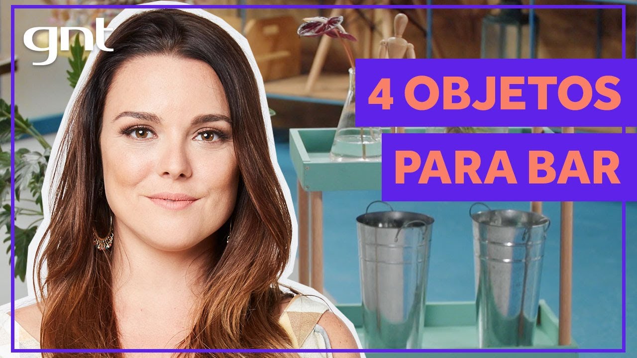 4 objetos para cantinho do bar | Faça Você Mesmo | Thalita Carvalho