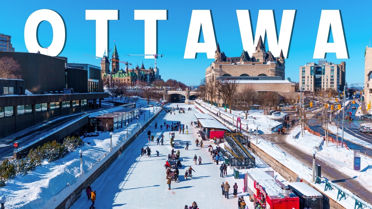 3 Iconic Things To Do In Ottawa: Chateau Laurier, Rideau Canal Skateway + Winterlude