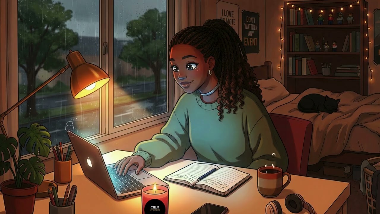 Calm and Focused  - Chill Lofi Beats Deep Focus Study & Work Music