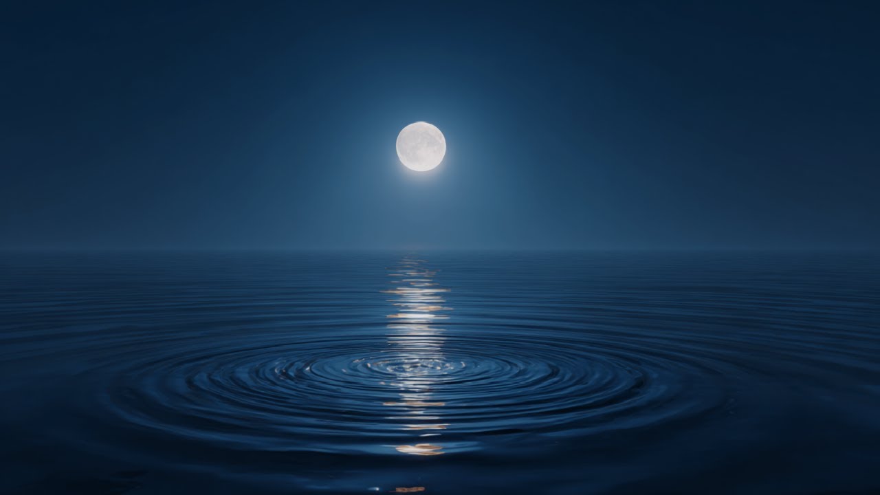 Ambient Music for Sleep - Midnight Blue Calm (10 Hours)