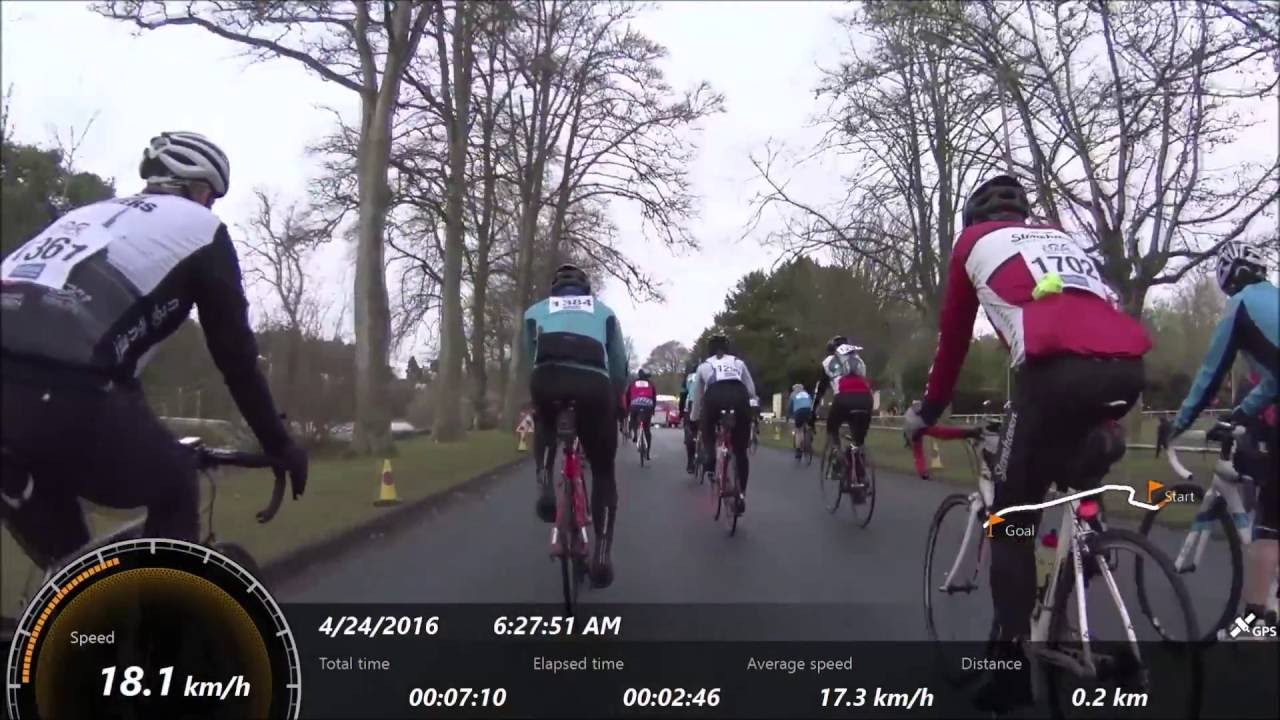 Etape Loch Ness 2016. Full circumnavigation in 24 mins with some great music and GPS info.