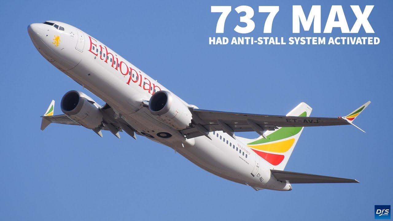 737 MAX had Anti-Stall Activated before Crash