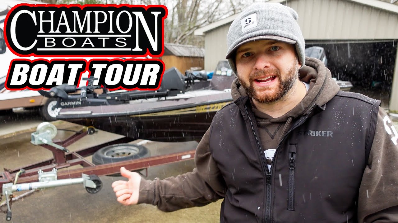 NEW CHAMPION 184 Boat Tour!  (full walkthrough)