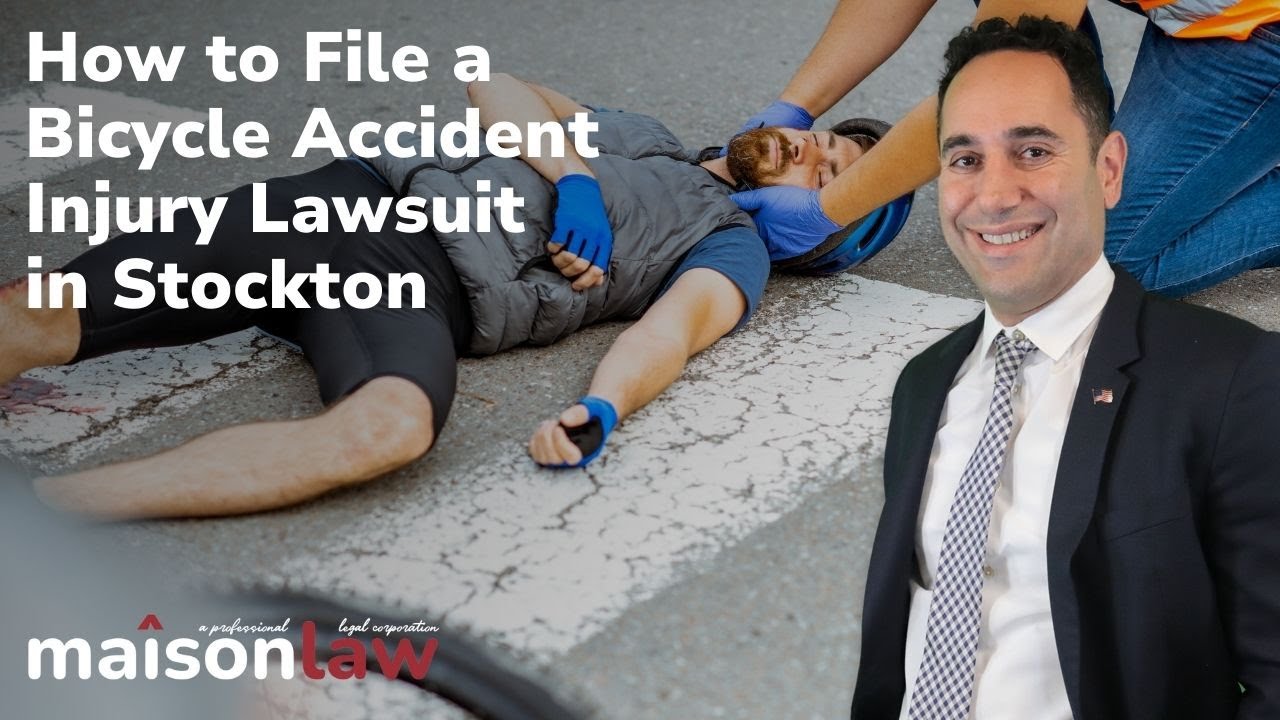 How to File a Bicycle Accident Injury Lawsuit in Stockton
