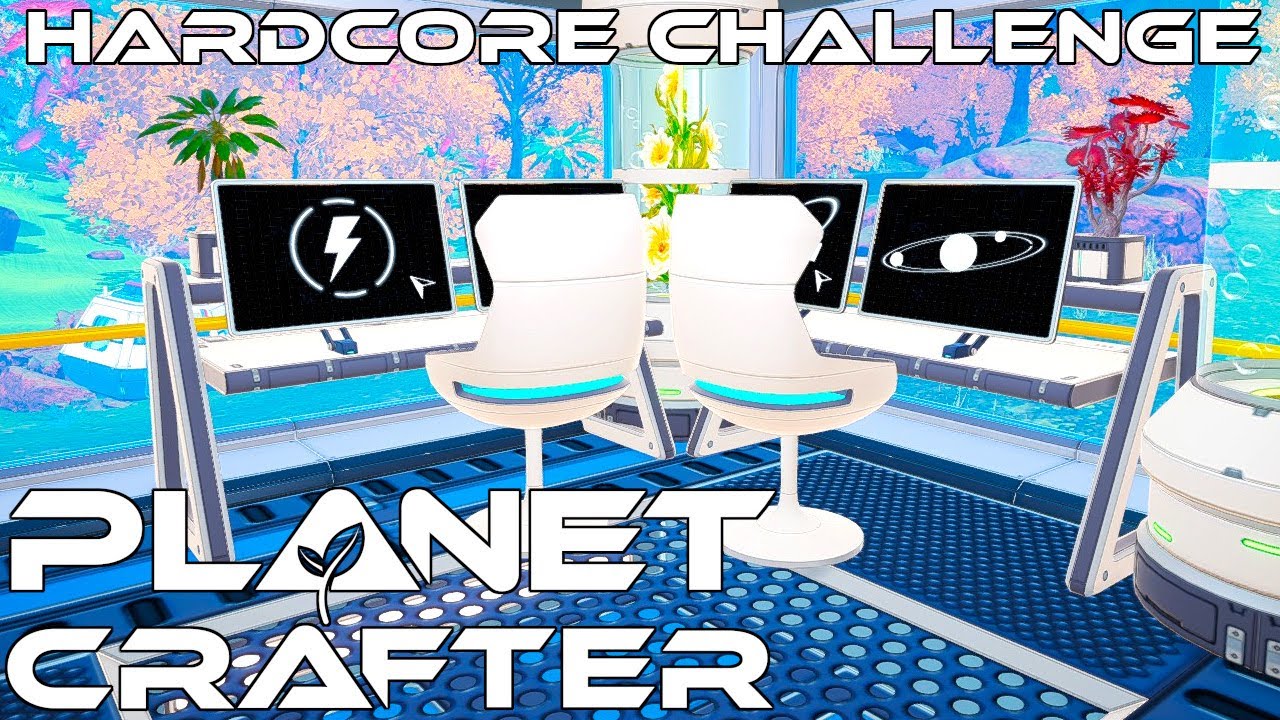 Setting Up The Office | Planet Crafter Hardcore Mode Ep 26