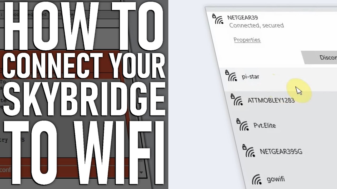 How to Find Your SkyBridge Hotspot IP Address if it's not Showing on the Screen