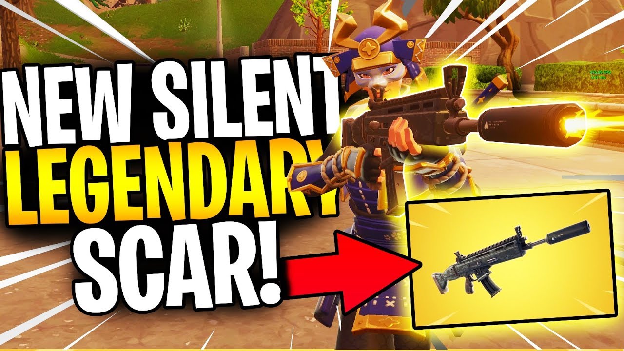 New Legendary Silenced Scar Gameplay!