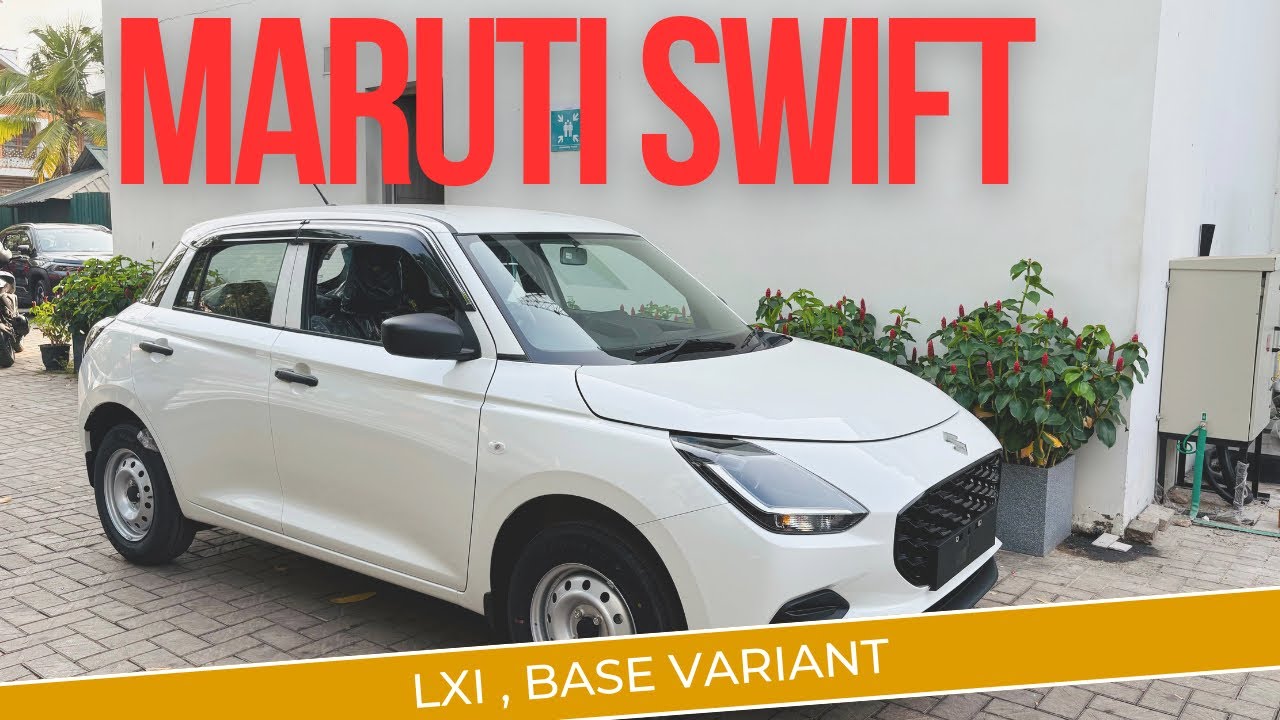 MARUTI SUZUKI SWIFT LXI BASE VARIANT DETAILED MALAYALAM REVIEW - ONROAD PRICE- EMI -FEATURES 