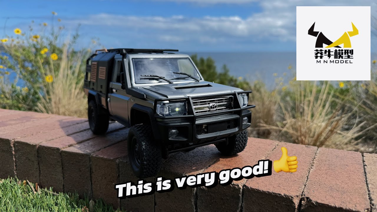 This Ultra Cheap RC Crawler is Surprisingly Good! MN82S 1:12 Toyota Land Cruiser 79