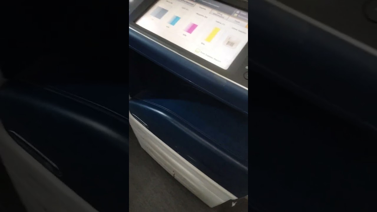 Xerox WorkCentre 7855 - Black tint issue on printout