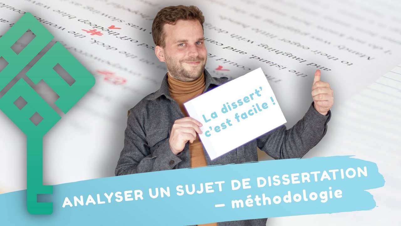 Bien analyser le sujet pour réussir sa dissertation de français, le tout avec des exemples! Bac 2026