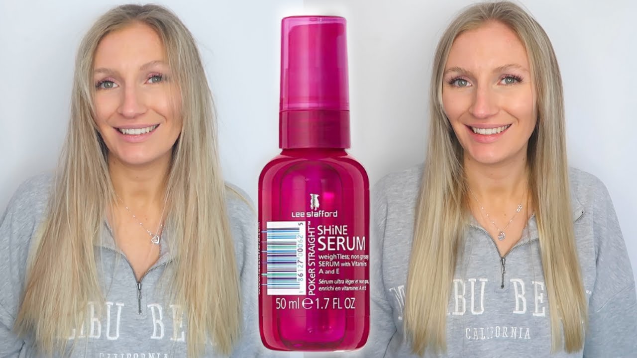 LEE STAFFORD POKER STRAIGHT SHINE SERUM REVIEW