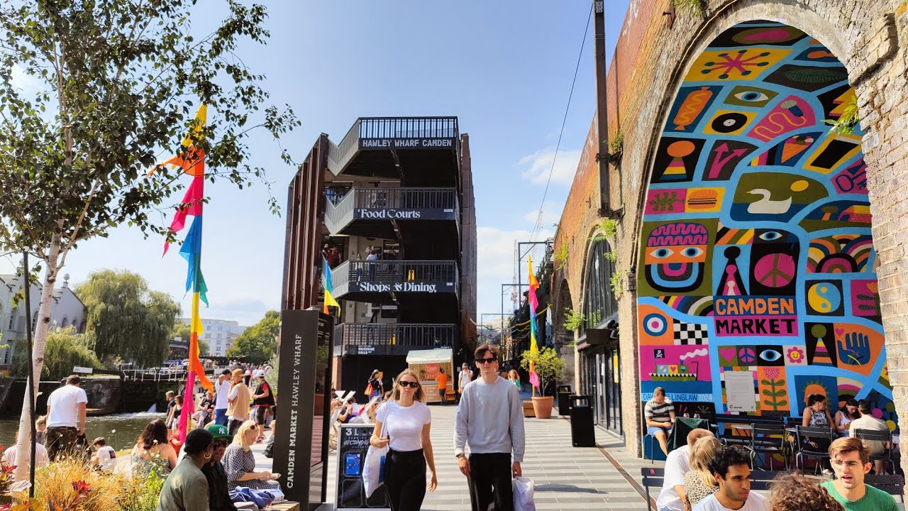 Camden's Hawley Wharf 🇬🇧