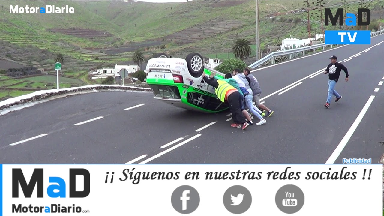 Daniel Ascanio - Tana Barreto I Skoda Fabia I Rally Isla de Lanzarote 2018
