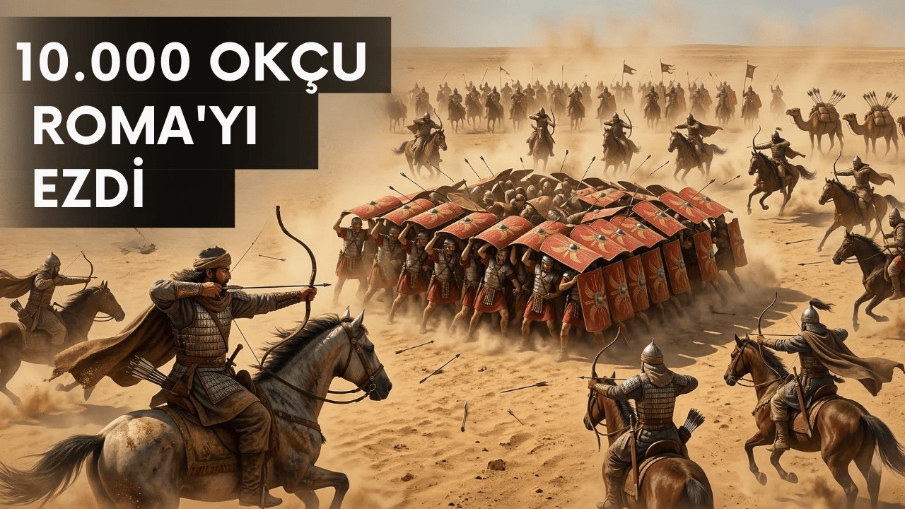 10.000 Part Okçusu 40.000 Roma Lejyonerini Nasıl Yok Etti? | Carrhae Savaşı
