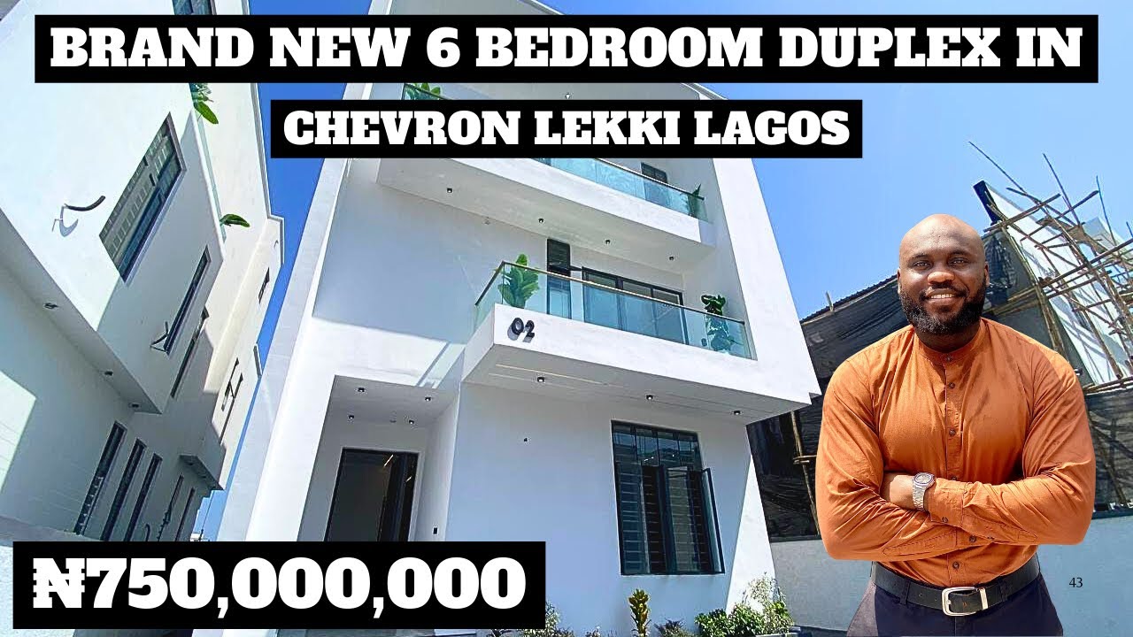 Inside a Stunning 6 Bedroom Detached Duplex in Chevron Lekki Lagos | Luxury Real Estate Tour
