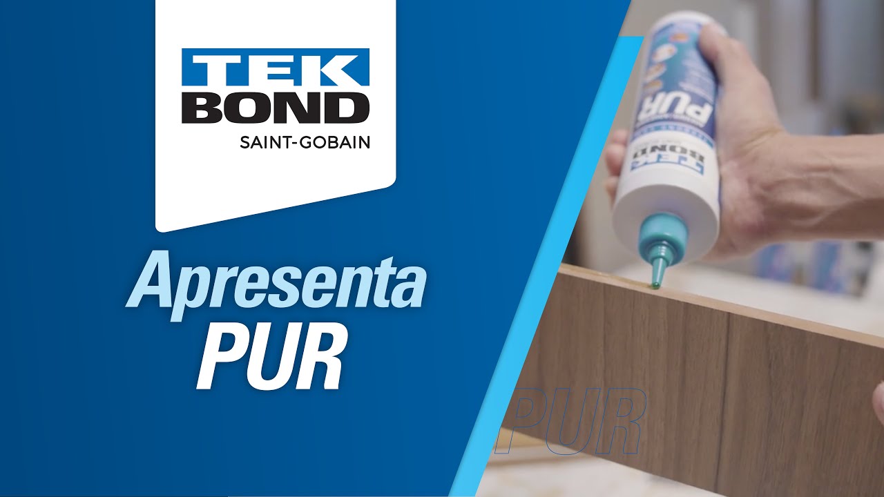 Cola PUR Tekbond &ndash; Alta resist&ecirc;ncia e fixa&ccedil;&atilde;o para madeiras