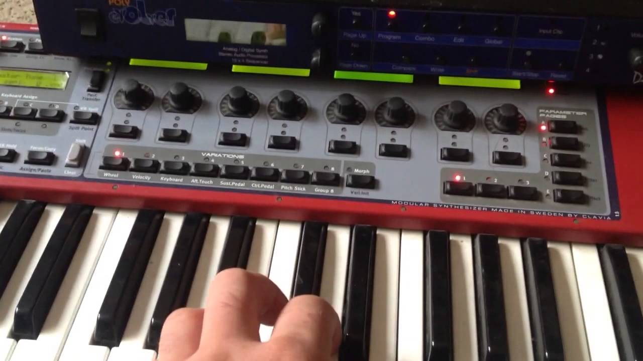 Poly Evolver Rack demo