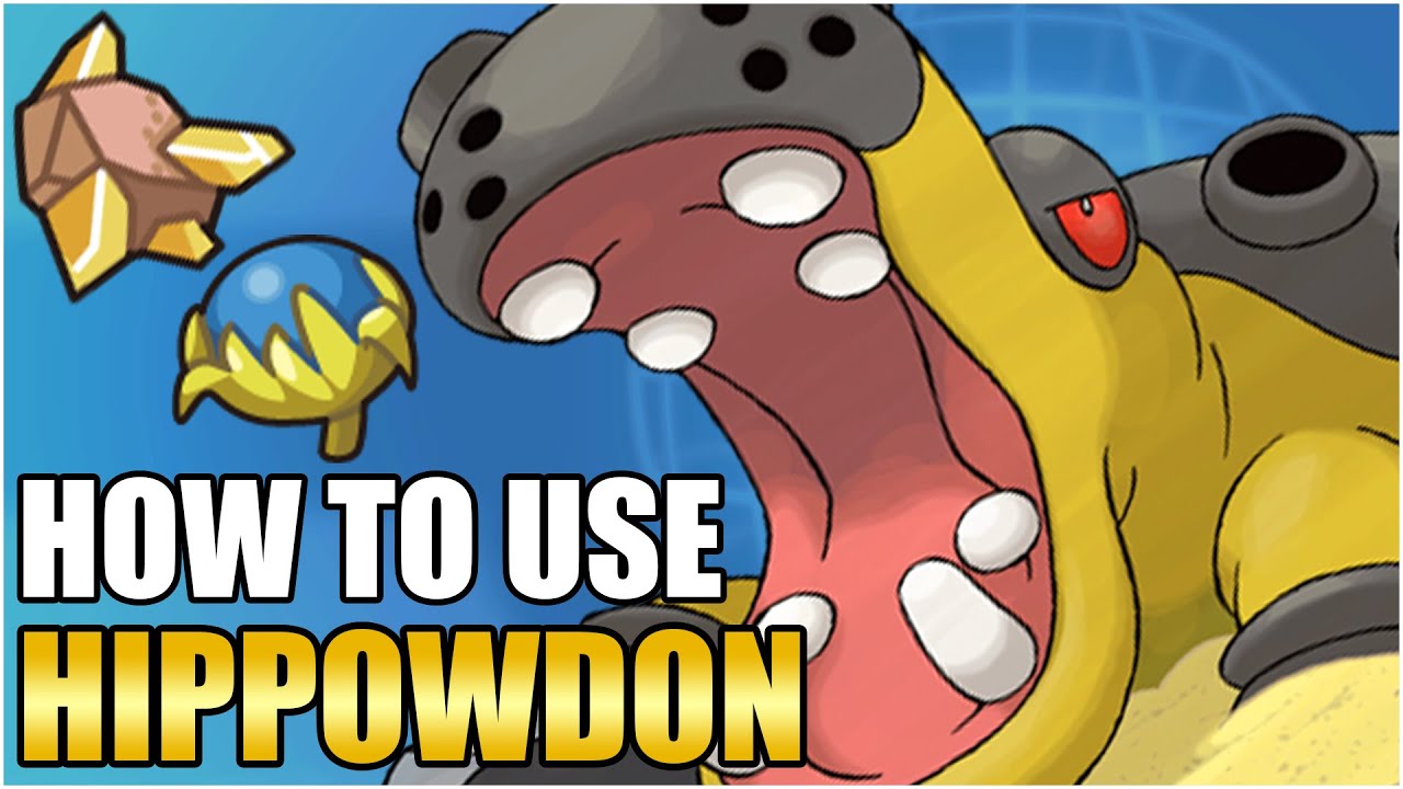Best Hippowdon Moveset Guide - How To Use Hippowdon Competitive VGC Pokemon Scarlet and Violet