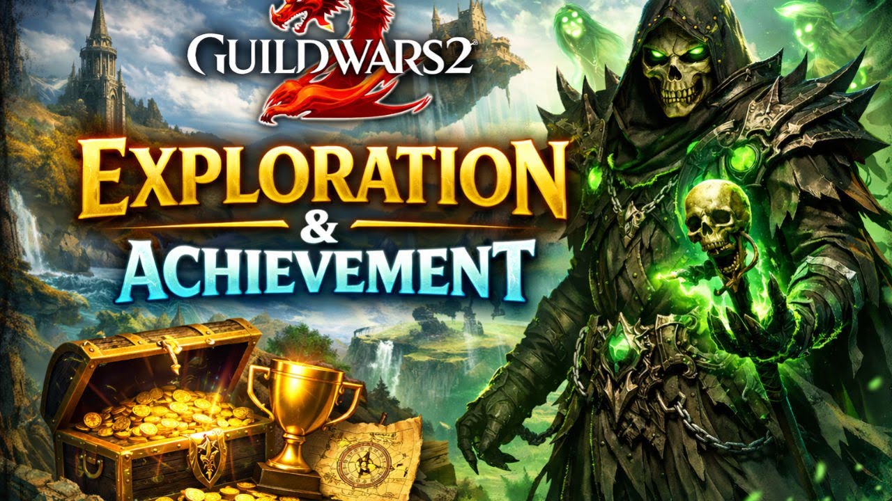 Day 28 of Guild war2 |new player| exploring and achivement