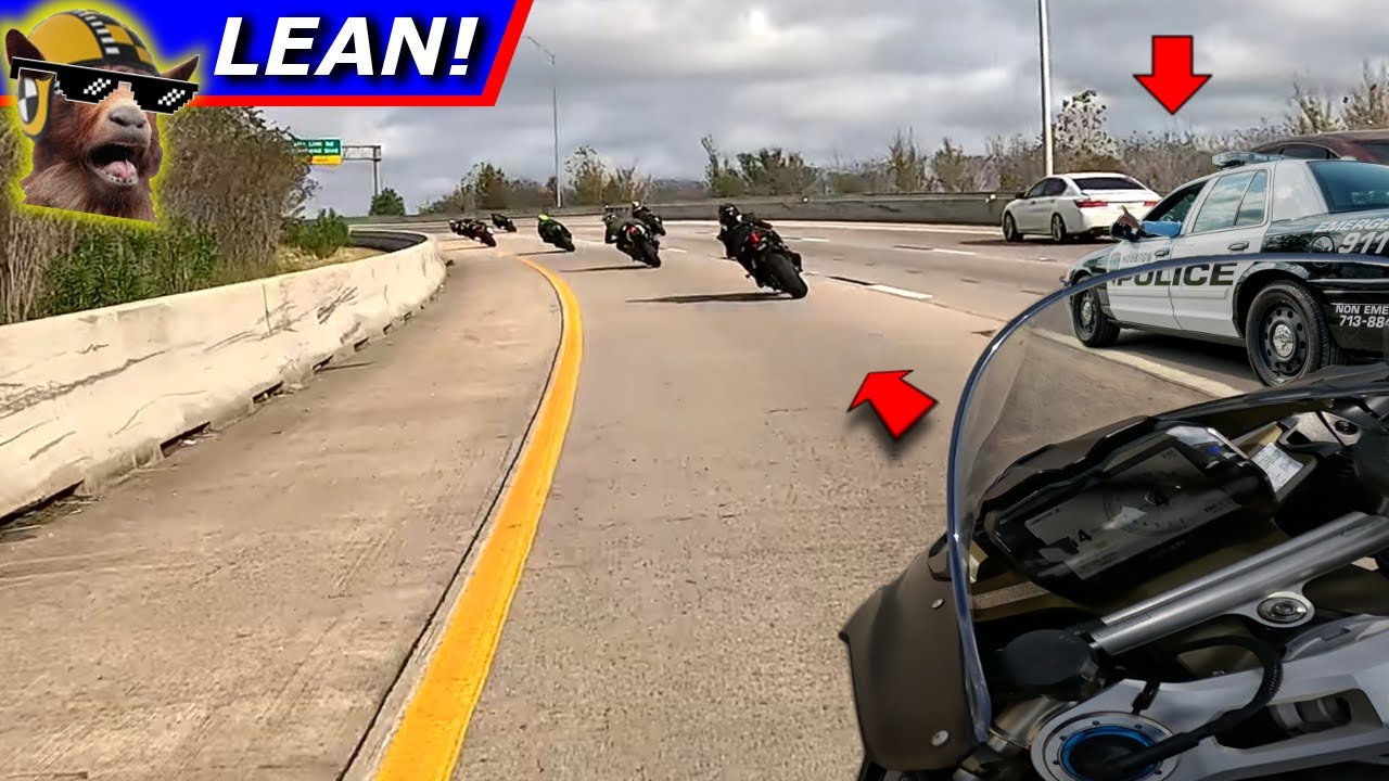 High Speed Superbikes Blast Past Cops With Ease