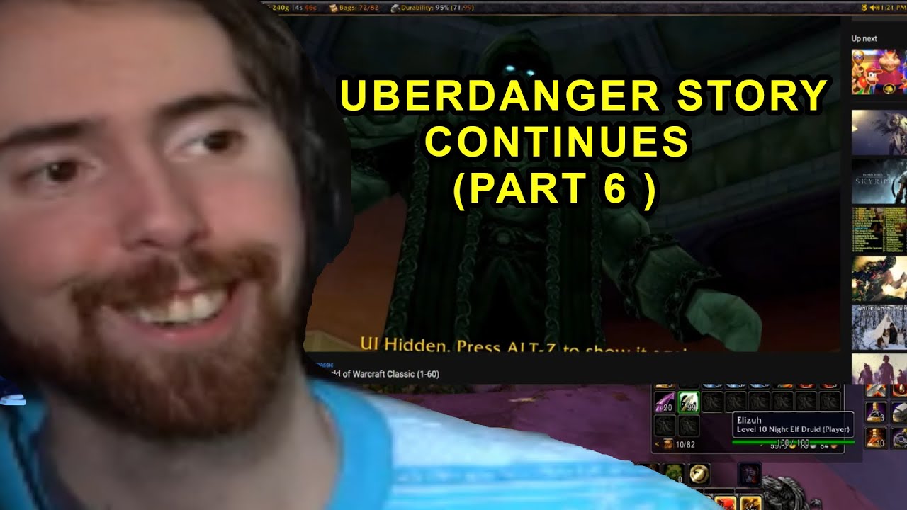 ASMONGOLD РЕАКЦИЯ НА UBERDANGER WOW CLASSIC ADVENTURE (Эпизод 6)