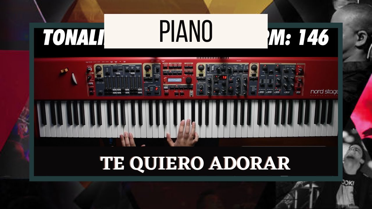 Te Quiero Adorar | Barak | Tutorial Piano