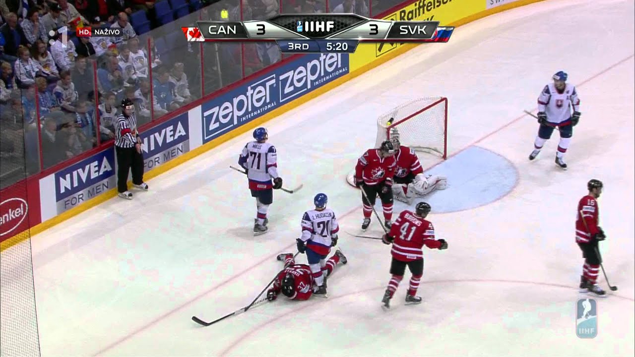 IIHF WC 2012 CAN-SVK 3:4 QF (3/3) HD
