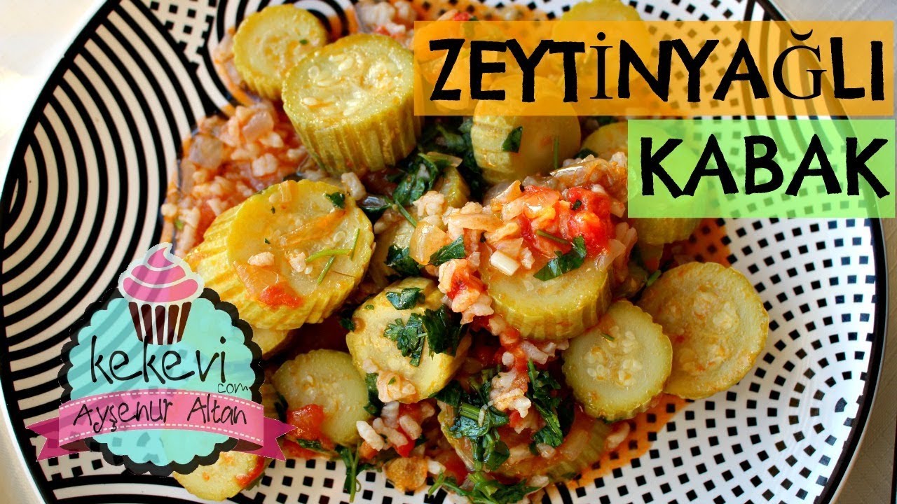 Nefis Zeytinyağlı Kabak / Hafif, Sağlıklı Ve Kolay Yaz Yemeği | Ayşenur Altan Yemek Tarifleri