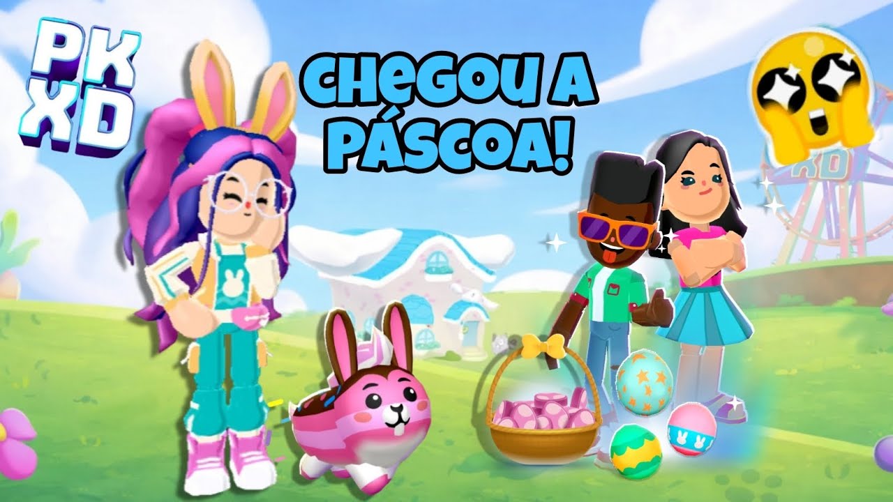 😆🐇 NOVA ATUALIZAÇÃO DE PÁSCOA NO PK XD! TÁ INCRÍVEL!🤩🍫✨
