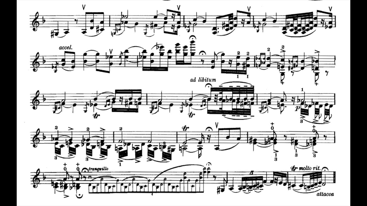 Fritz KREISLER : Récitativo und Scherzo Caprice, Violin Corentin SAUVAGER