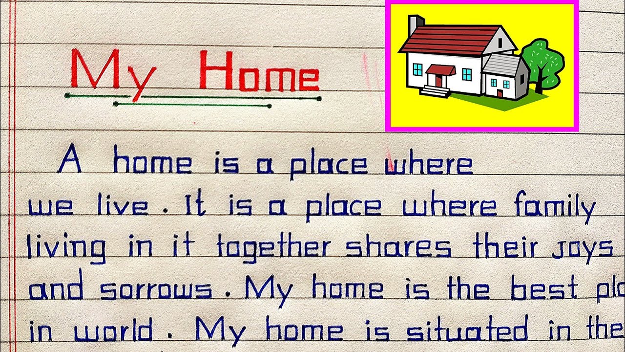 My Home Essay 20 lines 🏡 My Home Paragraph/Essay || My Home Essay in English