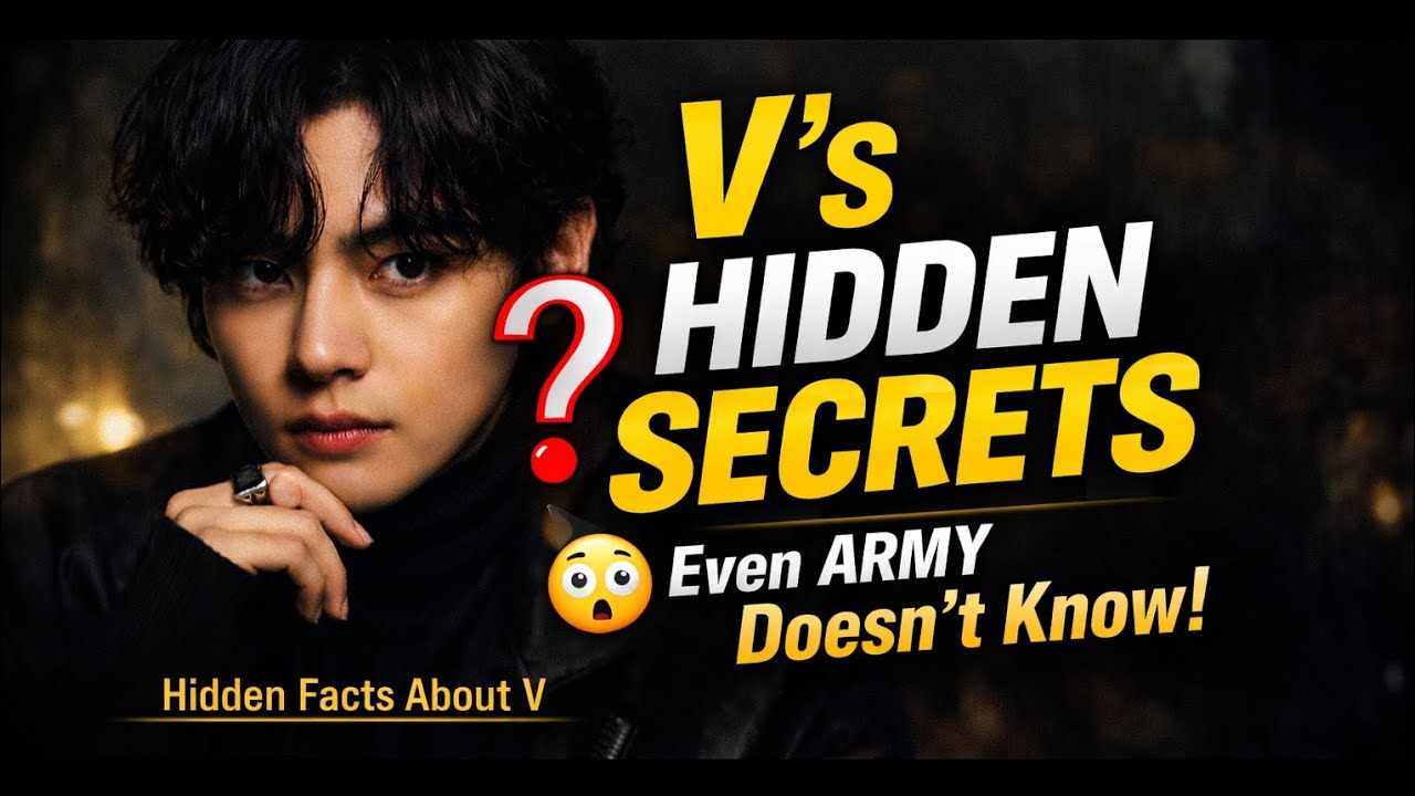 Kim Taehyung HIDDEN STRUGGLES 10 FACTS YOU MISSED