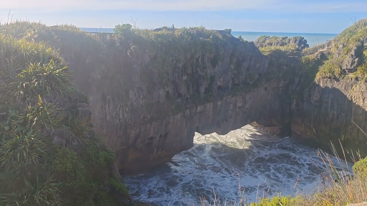 Pancake Rocks and Blowholes #travel 
