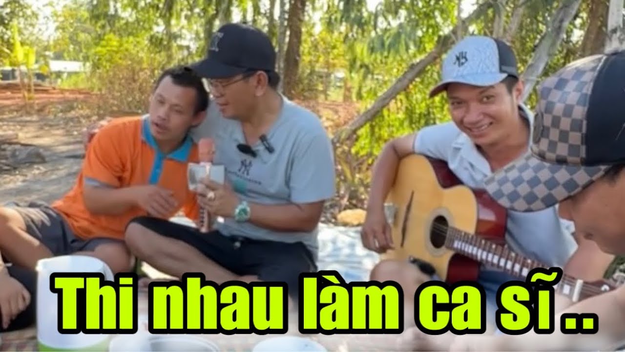 Cá lóc nướng trui tại nhà cô 2 lần đầu tiên Thuận khờ và MKha hát song ca bằng đàn guita và cái kết😍