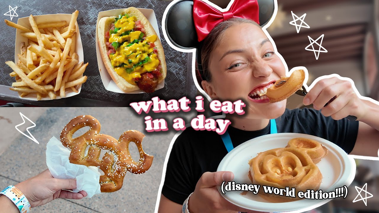 what i eat in a day: VEGAN 🌱 disneyworld edition!!!!!!!