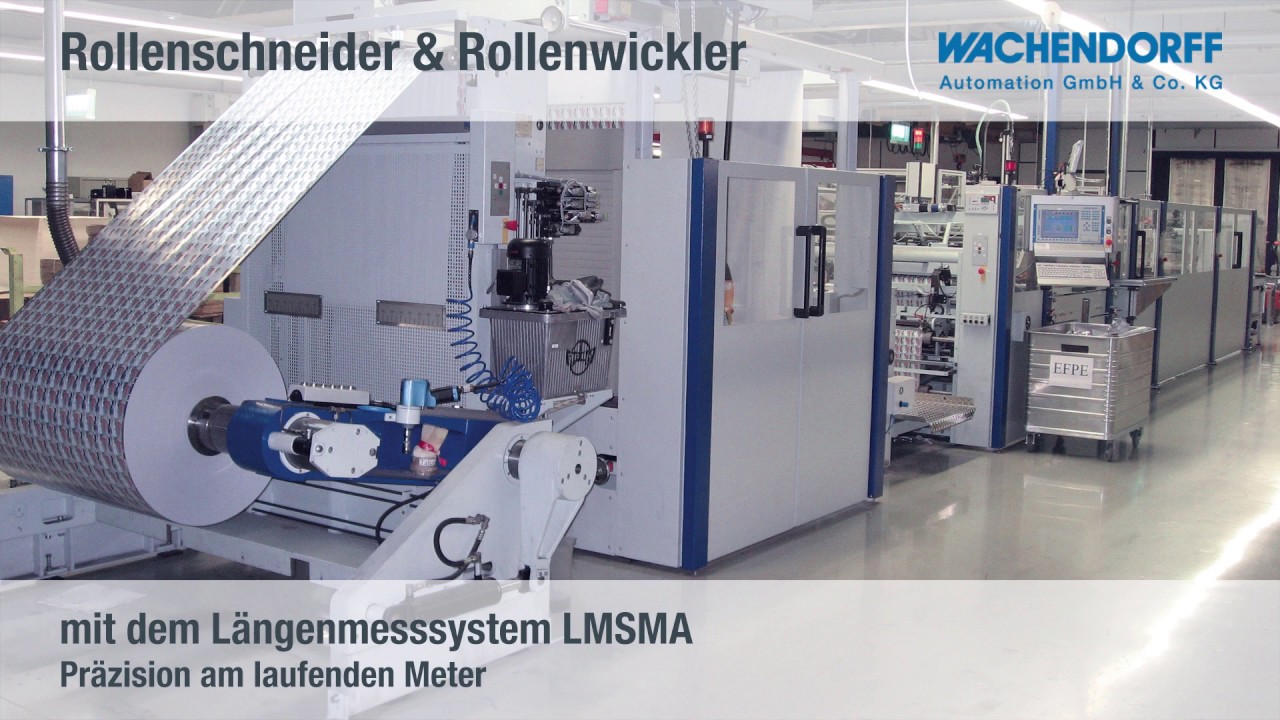 Verpackungslösungen - Rollenschneider & Rollenwickler - Präzision am laufenden Meter