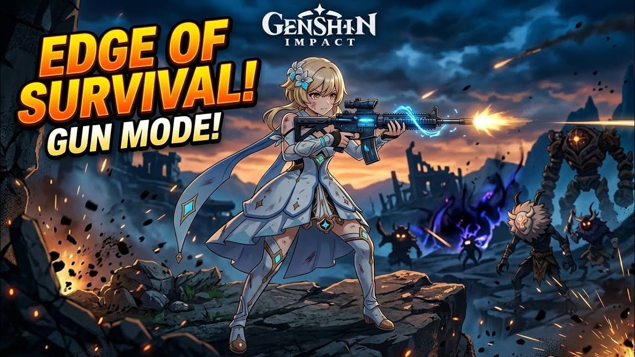 Genshin Impact ( Edge of Survival ( Hard Mode ) 100% Achievement