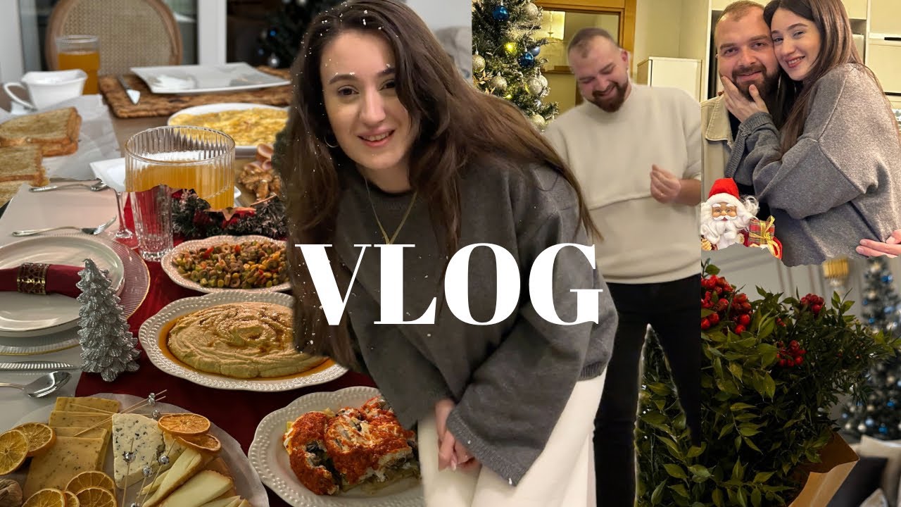 VLOG | YILBAŞI SOFRASI KURUYORUZ | MİSAFİR HAZIRLIKLARI | EV HALLERİ | 🎄 AĞAÇ KURUYORUZ
