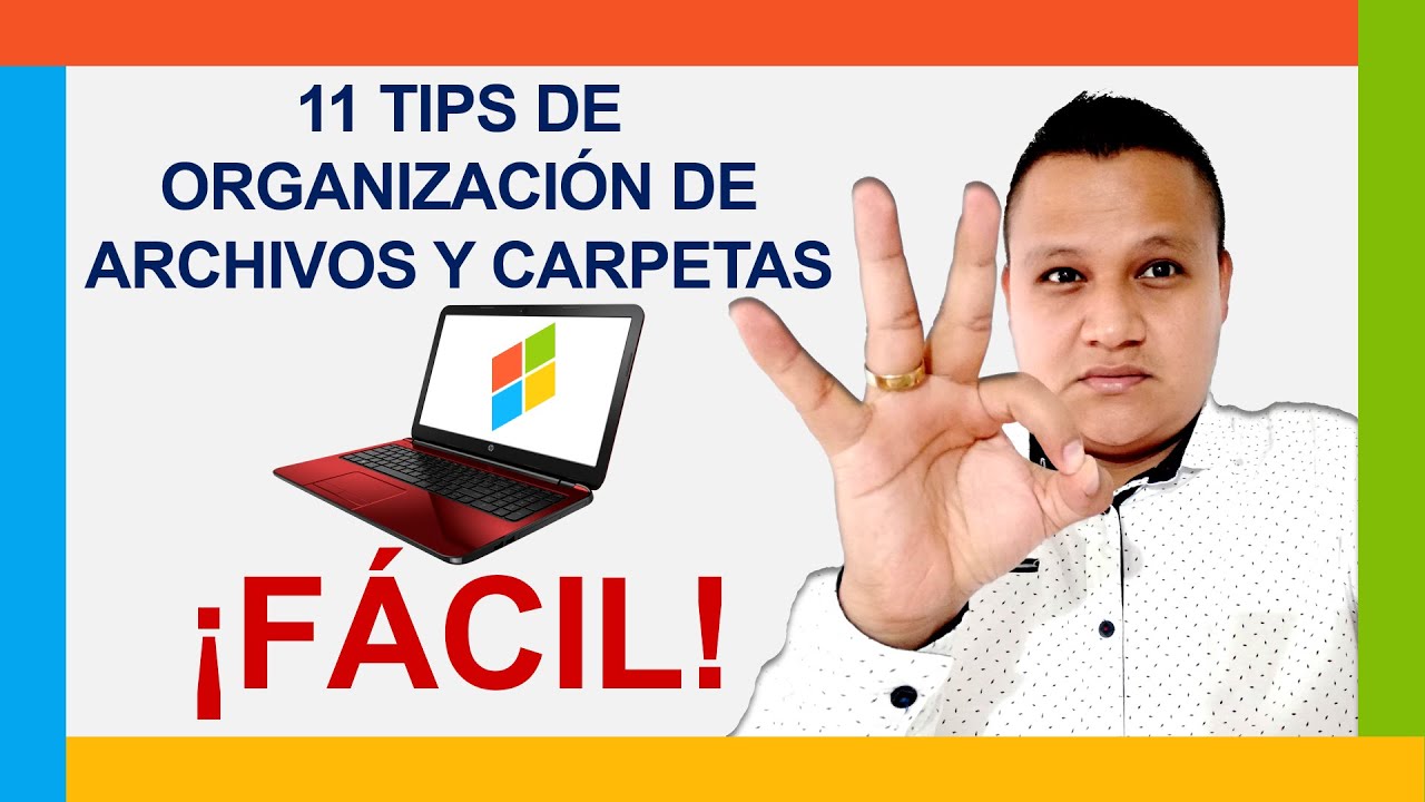 📋 Cómo ORGANIZAR los archivos y carpetas de tu COMPUTADOR | FÁCIL | RÁPIDO 💻