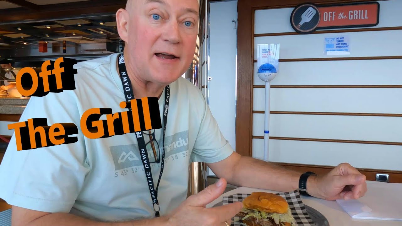 Off The Grill - The Carnival Luminosa's burger joint alternative to Guy's Burgers